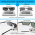POLARS DESIGN Square Polarized Sunglasses UV Protection Rectangular Classic Shades for Women men Driving fishing