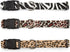 Zebra-Print Nylon Dog Collar, Fits 14–20 Inch Necks