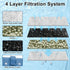6 Pack Filter Cartridge - Medium Replacement for Tetra Whisper Bio-Bag Filters Compatible with Tetra Filters