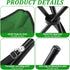 KKONHII Folding Camping Stool,Portable Travel Outdoor Tripod Seat,Green Folding Camping Chairs for Camping Party