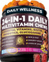 24-in-1 Dog Multivitamin Chews Dog Vitamins and Supplements with Glucosamine, Chondroitin, Probiotics,
