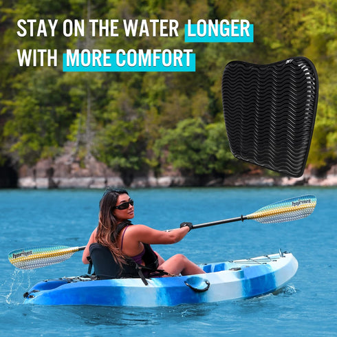 Hornet Watersports Kayak Seat Cushion, Ideal Accessories for Men and Women, Anti Slip Gel Seat Pad