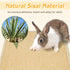 2Pcs (15.7x11.8 Bunny Scratch Pads, Sisal Rabbit Scratching Pad,Natural Cat Resting Mats for Cages,Guinea Pig Bed