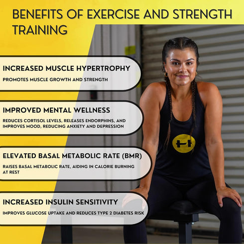 HulkFit Total Body Workout Weighted Exercise Bar, Equipment for Mobility and Strength Training