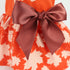 Fitwarm Thanksgiving Dog Dress, Sweeter Than Pumpkin Pie, 100% Cotton Holiday Girl One-Piece Outfit, Orange Medium