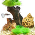 Penn-Plax Fish Breeding Grass, Baby Hideout for Fry, Plastic Aquarium Plants, 2 Pieces