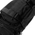 Fishing Tackle Bag with Rod Holder, Water-Resistant Waist Fishing Bag for Outdoor (Black)