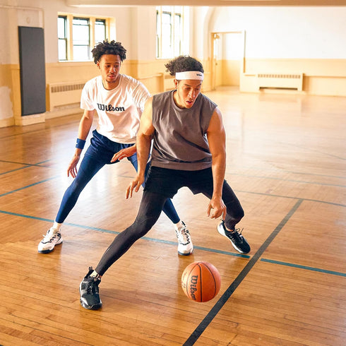 3, 6 7 WILSON NBA Authentic Indoor/Outdoor Basketballs - Size Size and Size