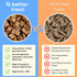 Freeze Dried Beef Liver Dog Treats, Grass Fed, Single Ingredient | Natural, Healthy, High Protein, Diabetic Friendly |