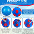 VercanMonth 40 Inch Giant Herding Ball with Ball Cover Anti Burst Please Watch VCR for How to Inflation Horse Toys