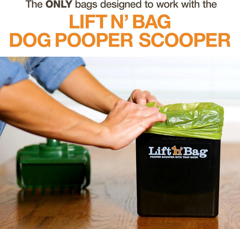 20% 6 90 Count, 14.25 9.5 Neater Pets Lift N Bag Extra-Capacity Dog Poop Bags Rolls, Thicker Leakproof Poop Bags