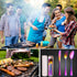 Portable Utensils Set with Case, 4pcs Stainless Steel Reusable Silverware for Lunch, Camping, School, Picnic, Easy to