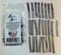 Awesome Aquatic Plant Anchors/Weights - 25 pk Strip Lead Ribbon for Live Plants Weight Anchor