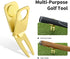 6 1 Mile High Life Golf Divot Tool and Ball Marker, Golf Cigar Holder, Magnetic Golf Cart Cigar Holder Clip, in Golf