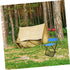 GANAZONO Foldable Outdoor Camping Chair Portable Fishing Stool Backrest Compact Lightweight Design for for Hiking