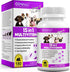 Dog Multivitamin Treats, 15 in 1 Tablets with Glucosamine, Cranberry, Milk Thistle, Supports Joint & Digestion