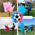 Gender Reveal Soccer Ball Powder Kit, 1 Blue & 1 Pink Exploding Soccer Balls for Baby Shower Supplies