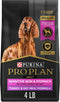 Purina Pro Plan Sensitive Skin and Stomach Dog Food, Turkey & Oat Meal Formula with Probiotics - 4 lb. Bag