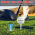 Premium Golf Tees - 5-Prong & 4-Prong Anti-Slip, 100-Pack for 360cc Drivers