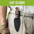 Mossy Oak Fixed Blade Knife with Sheath, Full-tang Stainless Steel Blade, Outdoor Knives for Camping, Hiking (Wood