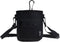 Cosmos Pet Snack Bag, Dog Training Food Pouch with Shoulder Strap and Carabiner, Black, 4.5" x 5.75"