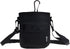 Cosmos Pet Snack Bag, Dog Training Food Pouch with Shoulder Strap and Carabiner, Black, 4.5" x 5.75"