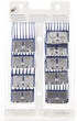 (Pack 9) (12860) Andis Clipper Combs for Small Pets, Blue