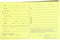 5X8 Yellow Dog Grooming Cards (100 Pack, 8 X 5 Inches) for Veterinarians, Pet Kennel Records, and Cat Grooming (Canary)