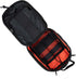 LINE2design First Aid (Ifak) Pouch, EMS Bag for Tactical EDC Rescue Utility Gear, Includes USA Patch - Orange