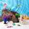 Jetec Miniature Mermaid Figurines Aquarium Fish Tank Ornament with Simulated Seaweed for DIY Craft Desk Decoration