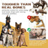Indestructible Dog Chew Toys for Aggressive Chewers - Tough Rubber Log-Branches for Dogs