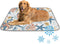 imiBBWQu Dog Cooling Mat Ocean Starfish Floral Water Cooler Mat Washable Cooling Pads