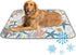 imiBBWQu Dog Cooling Mat Ocean Starfish Floral Water Cooler Mat Washable Cooling Pads