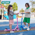 Gotrax K03 Kick Scooter for Kids, 5" LED RGB Lighted Wheels, Lightweight Design, Height Adjustable Handbar, Max Load