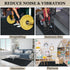 24 11 11 0.32 inches, BXI Puzzle Exercise Mat Pcs, x x High Density Noise Reduction Puzzle Felt Rug Mat, Non Slip