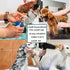 Pet Dog Grooming Arm Accessories - Adjustable Belly Straps with Connector, Nylon Restraint Noose (Color-1, Short)