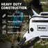 MVRK Lightweight Water Resistant Chest Pack - Minimalist Vest with Phone Holder & Extra Storage (White)
