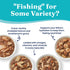 Solid Gold Wet Cat Food Shreds in Gravy, Canned Variety Pack with Real Tuna, 12ct/3oz Can
