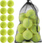INSUM Bulk Tennis Balls for Beginner 12 Pack High Elasticity Practice Tennis