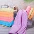 Tudomro 14 Pcs 55 x 28 Inch Bulk Dog Towels, Extra Large Quick Drying Towels for Dogs, 7 Colors for Medium & Large Dogs