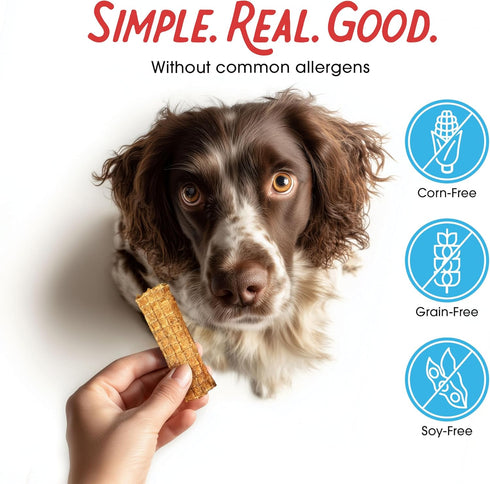 Farmland 3 lb. Traditions Filler Free Dogs Love Chicken Premium Jerky Treats for Dogs, Bag