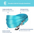 Turquoise Dog Leash for Medium - Blueberry Pet Essentials - 5' * 3/4" Dogs | Heavy Duty Nylon Lead | Lightweight Puppy