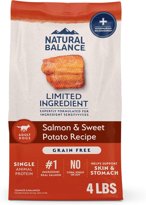 Natural Balance Limited Ingredient Grain Free Salmon & Sweet Potato Dry Dog