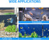 AQUANEAT 50W Aquarium Heater, Adjustable Submersible Water Thermostat with Thermometer for Fish Tank