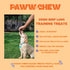 100% (1 PAWW CHEW Beef Lung Dog Treats - Natural, Single Ingredient, Pound) Made in the USA, Dried & Dehydrated, High