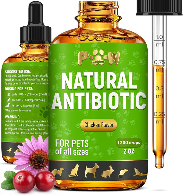 Herbal Pet Antibiotics for Rabbits, Reptiles, Turtles, Guinea Pigs, Fish Chicken Antibiotics