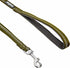 Blueberry Pet 3M Reflective Pastel Color Dog Leash, Soft Comfortable Handle, 5 ft x 3/4", Olive Green, Medium
