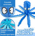 Alphatool Squeaky Dog Toy, Octopus for Aggressive Chewers, Tough No Stuffing Plush for Large Dogs, Crinkle Interactive