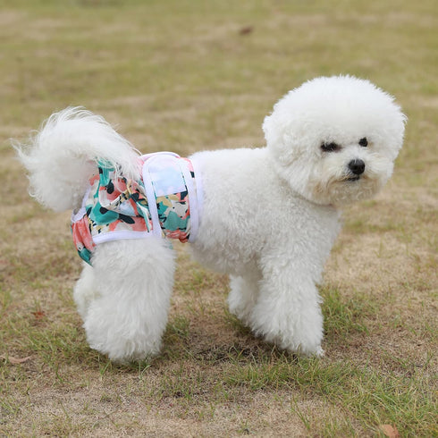 3 Pack Washable Dog Diapers Female Reusable Highly Absorbent Doggie Diaper, Flexible Doggy Diaper Female Durable