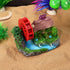 FRCOLOR Decor House Simulation Water Wheel, Miniature Aquarium Water Wheel Landscape Prop